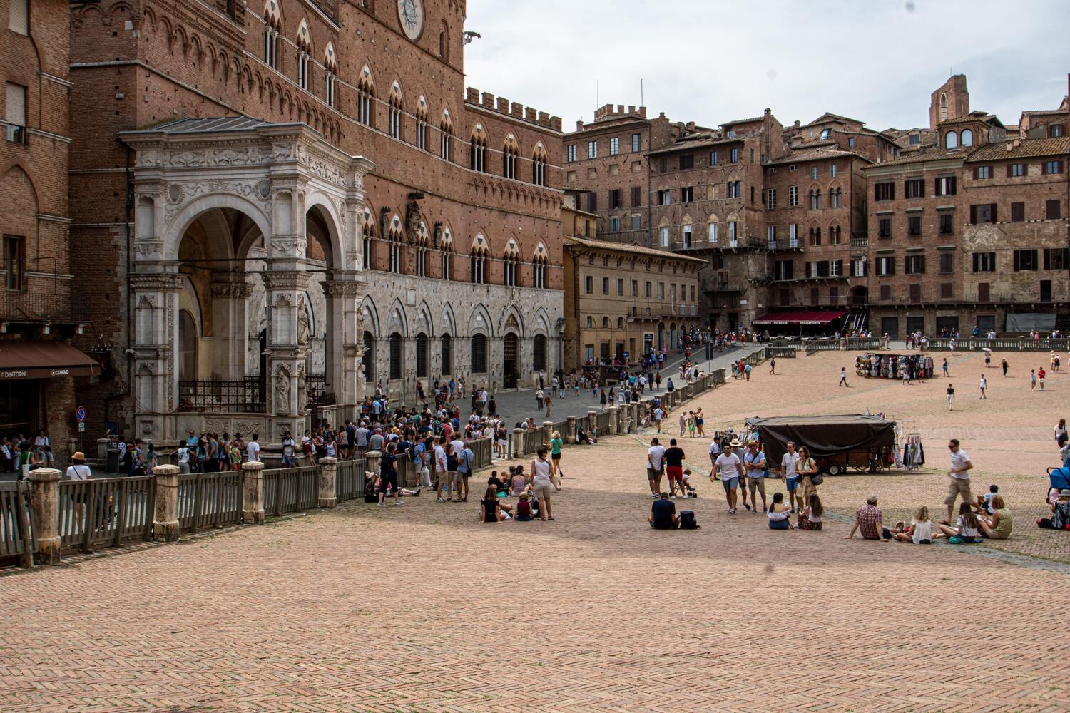 foto di Piazza del Campo a Siena 