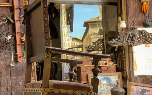 Antiques fair in Arezzo