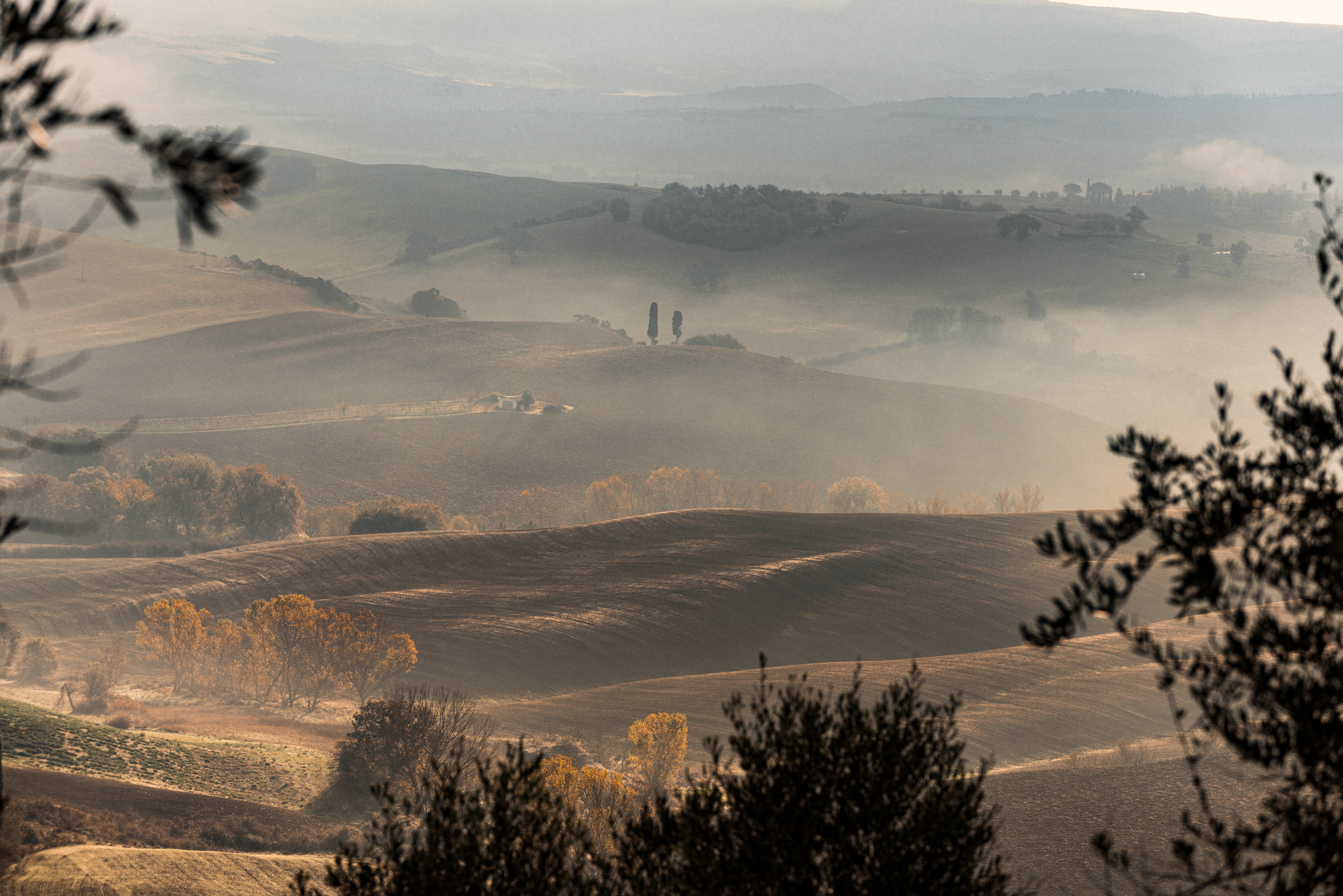 toscana italia autunno 