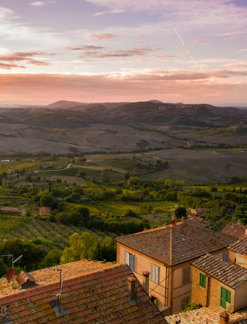   What to see in Val D'Orcia for a spring weekend
