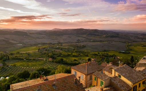   What to see in Val D'Orcia for a spring weekend