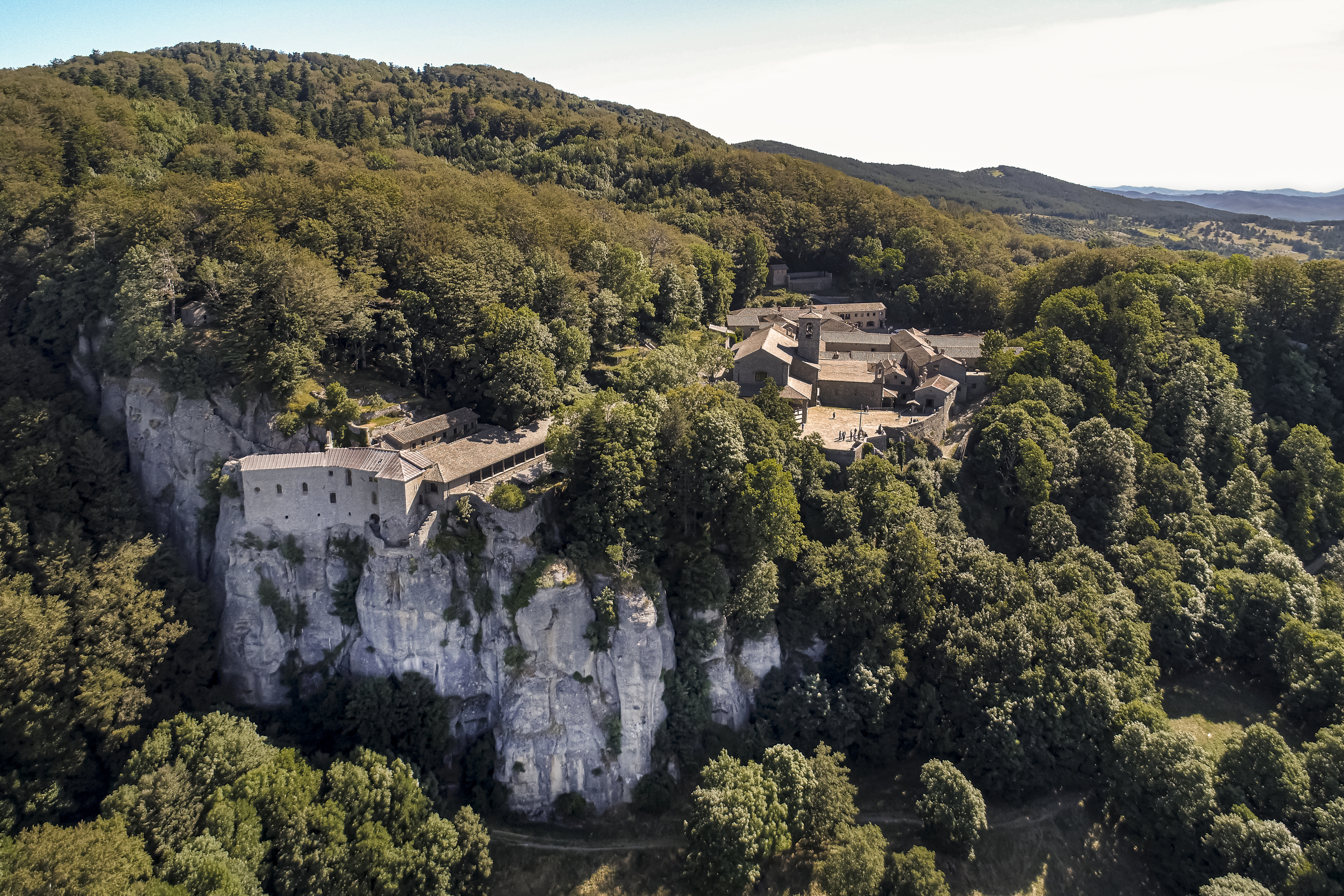 Cammino trekking sentieri Eremo Della Verna in Casentino Toscana Italia 